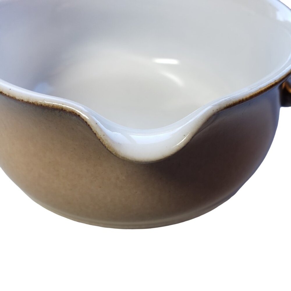 Denby Seville Stoneware Handled Footed Gravy Sauce Boat - Picture 5 of 6